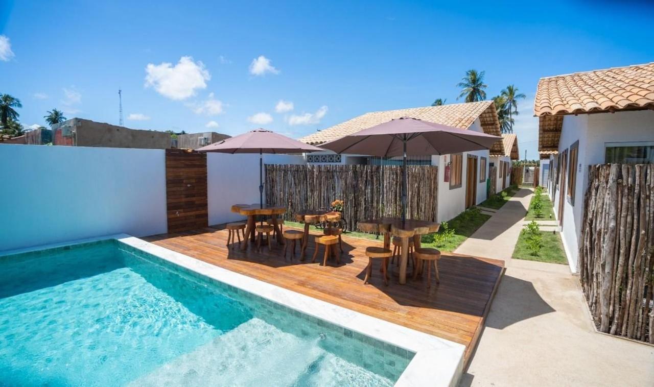 Villa Nahum - Chales - São Miguel dos Milagres Exteriör bild